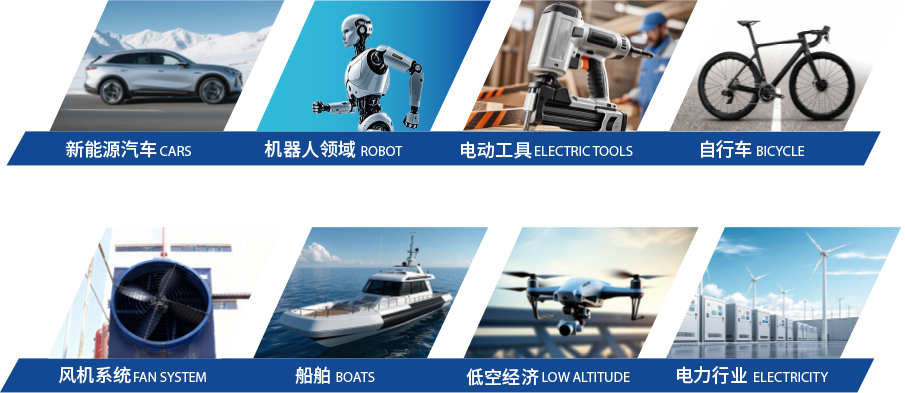 新能源骑车,机器人,电动工具,自行车,风机系统,